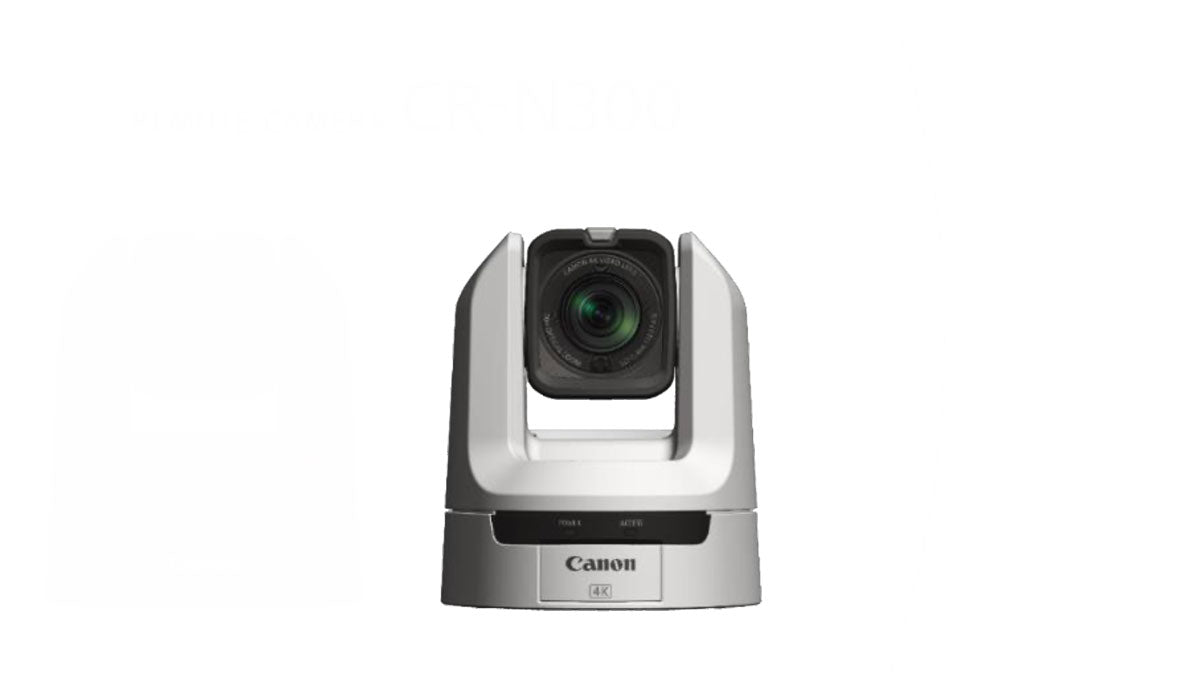 Canon CR-N300 PTZ Remote Camera - White - Front