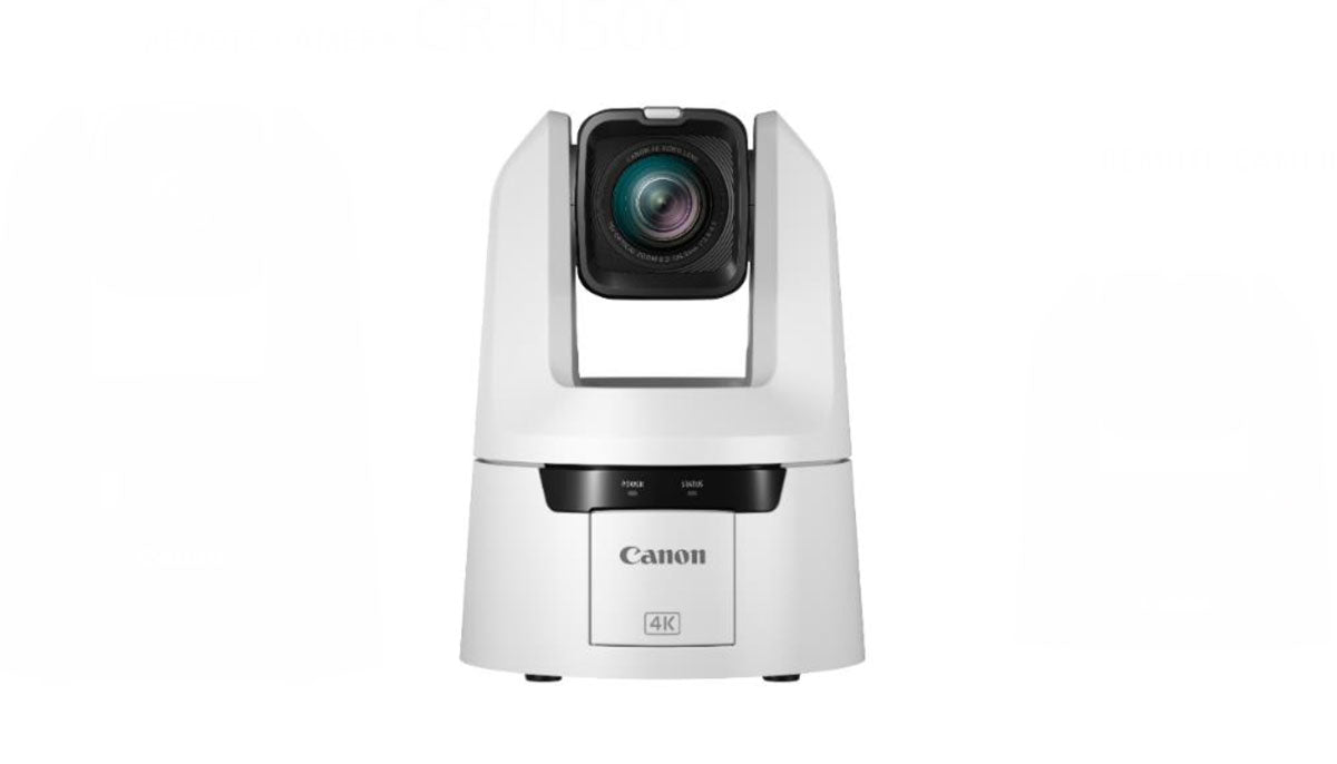 Canon CR-N500 PTZ Remote Camera Front - White