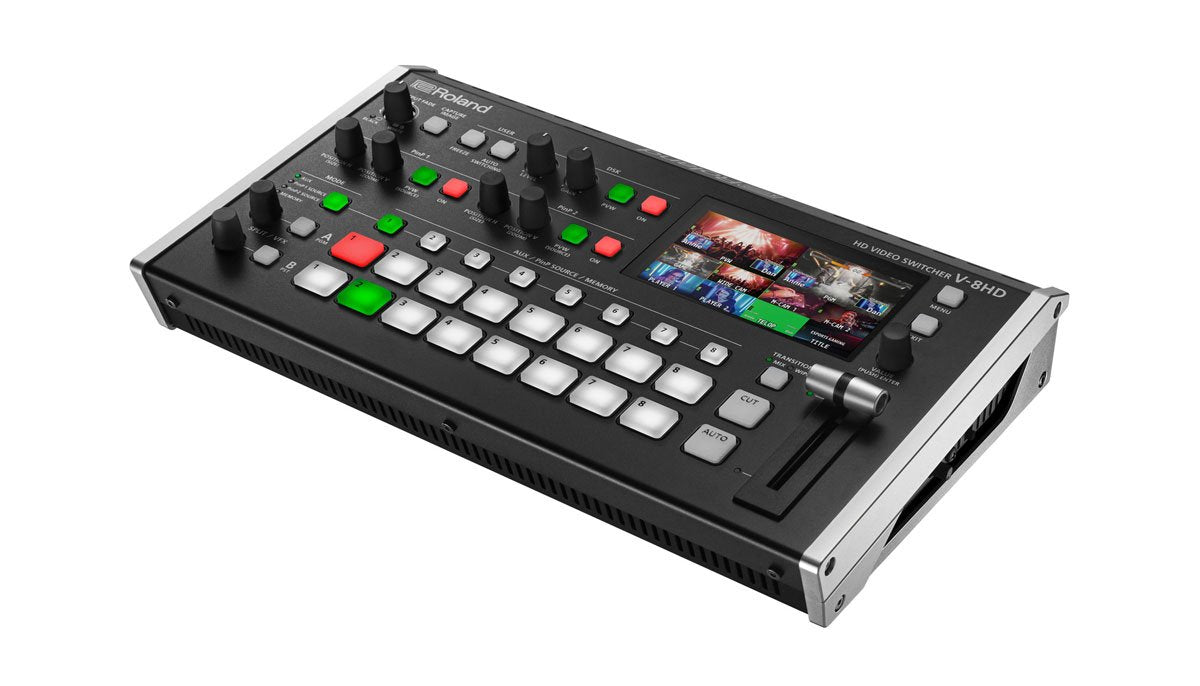 Roland V-8HD HD Video Switcher Front Right