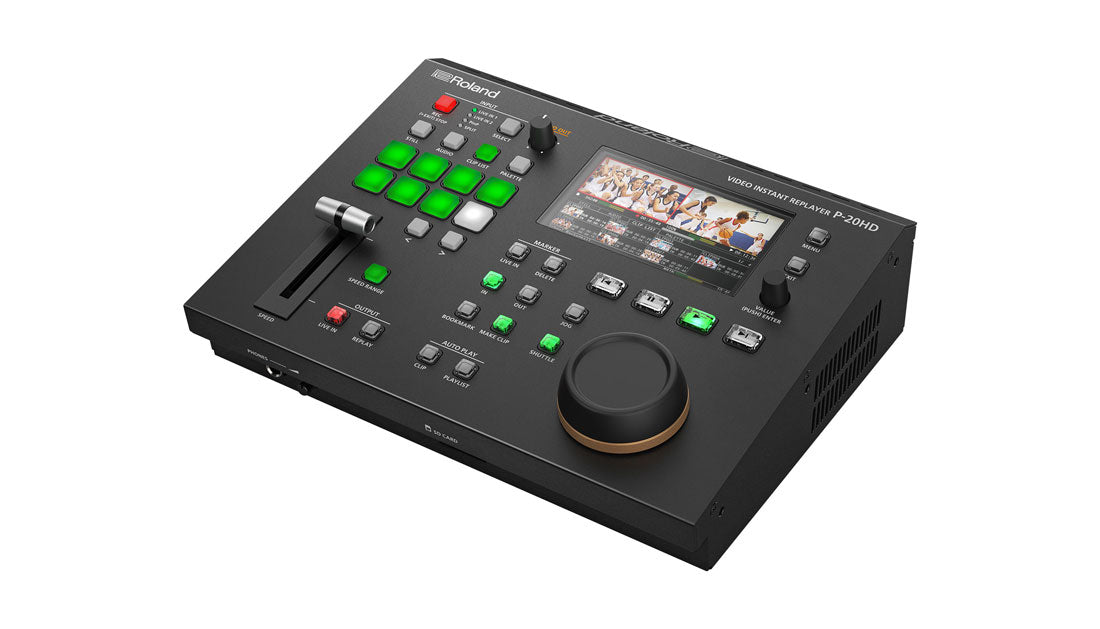 Roland P-20HD Video Instant Replayer angle view