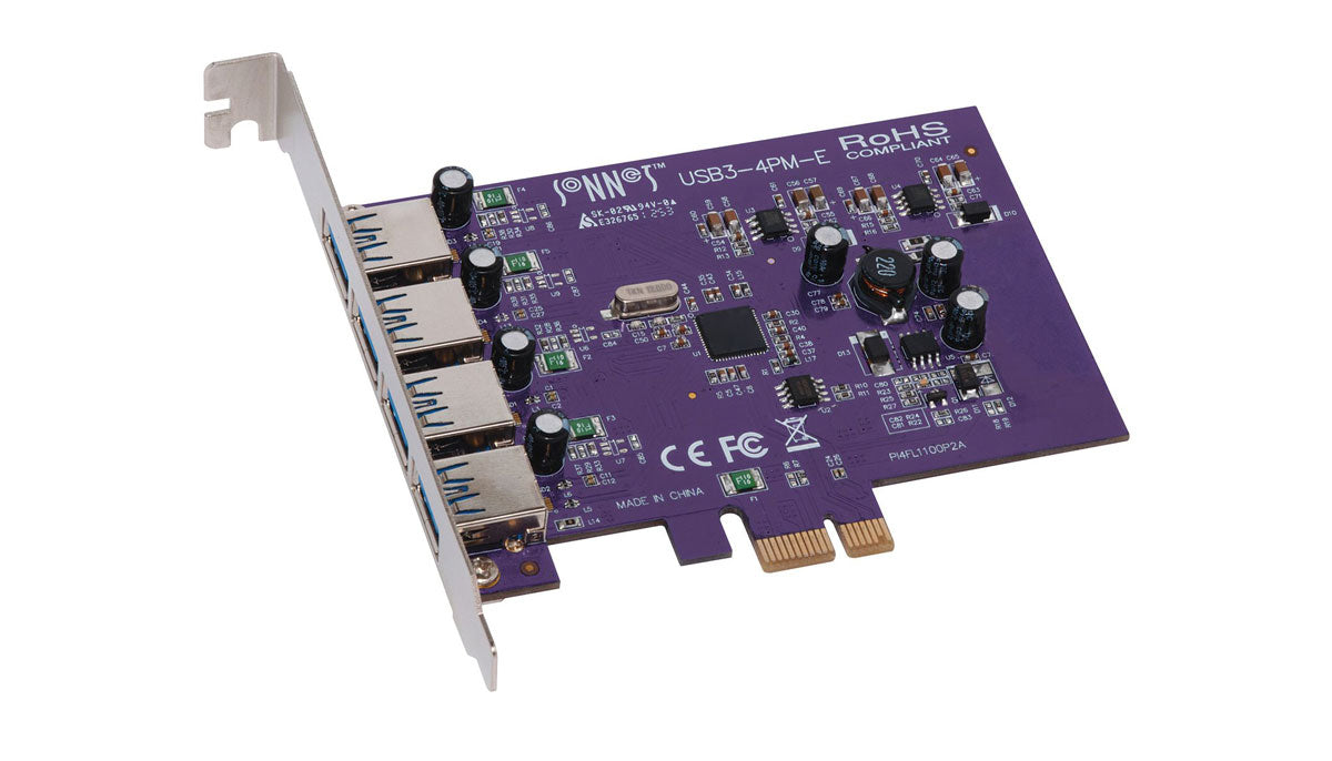 Sonnet Allegro USB 3.0 4-Port PCIe Computer Card