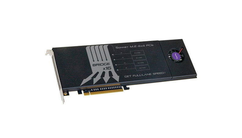 Sonnet Fusion SSD M.2 4x4 PCIe Card