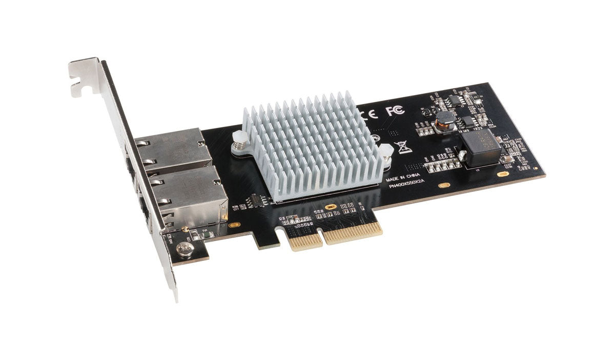 Sonnet Presto 10GBASE-T Ethernet 2-Port PCIe Card