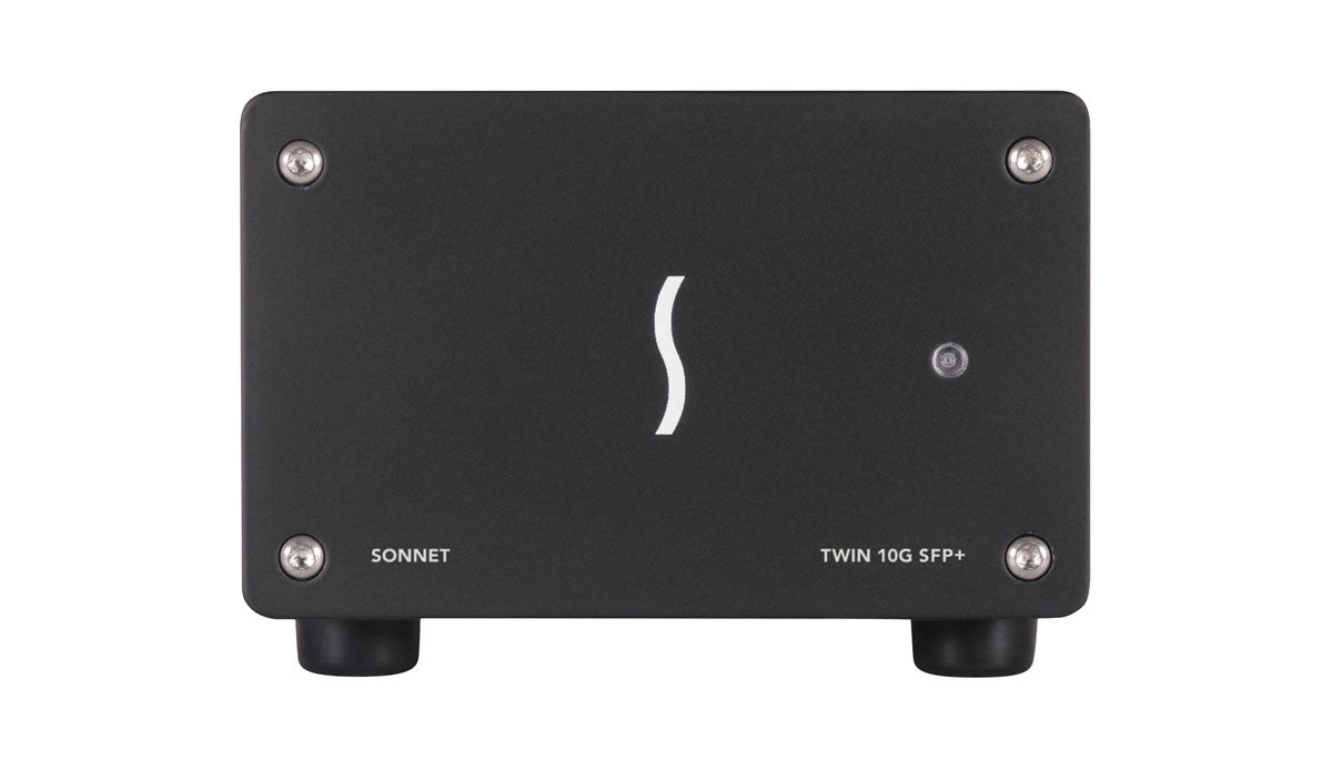 Sonnet Twin 10G SFP+ Thunderbolt 3 Dual Port 10 Gigabit Ethernet Adapter