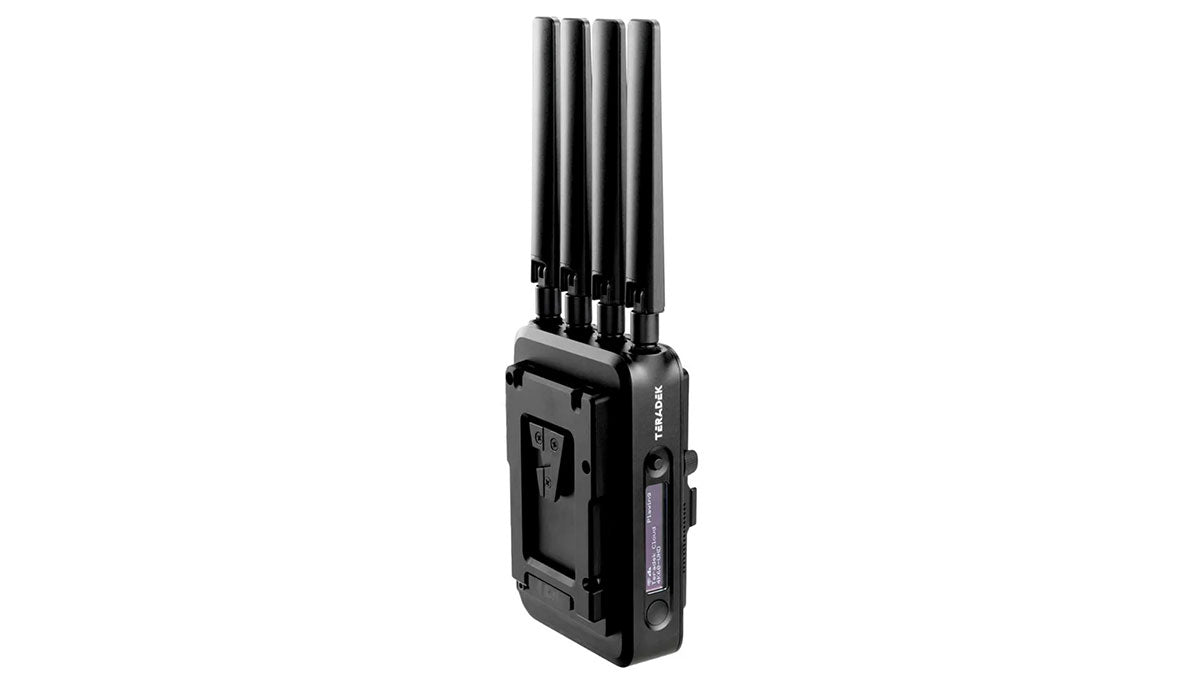 Teradek Prism 857 Mobile HEVC/AVC Dual 4G LTE V-Mount Back