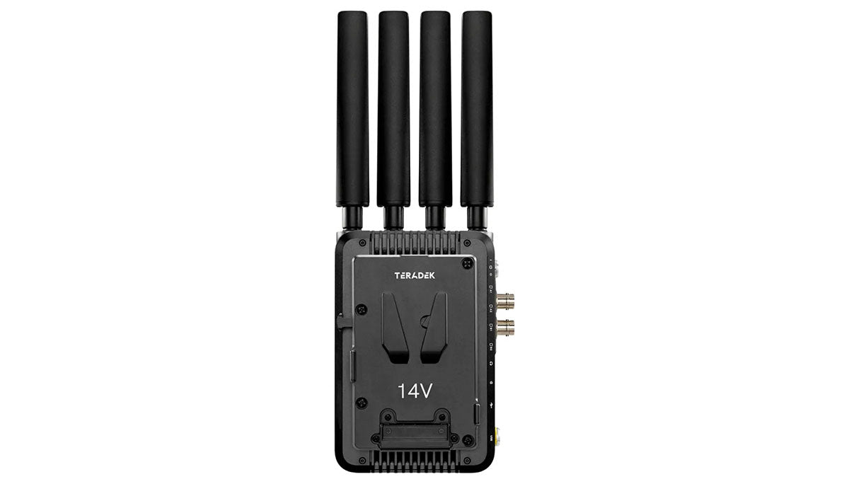 Teradek Prism 857 Mobile HEVC/AVC Dual 4G LTE V-Mount Front