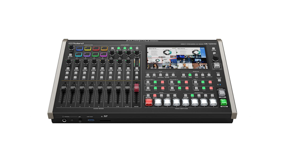 Roland VR-120HD Streaming Video Switcher