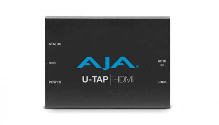 AJA U-TAP HDMI HD/SD USB 3.0 Capture Device Front