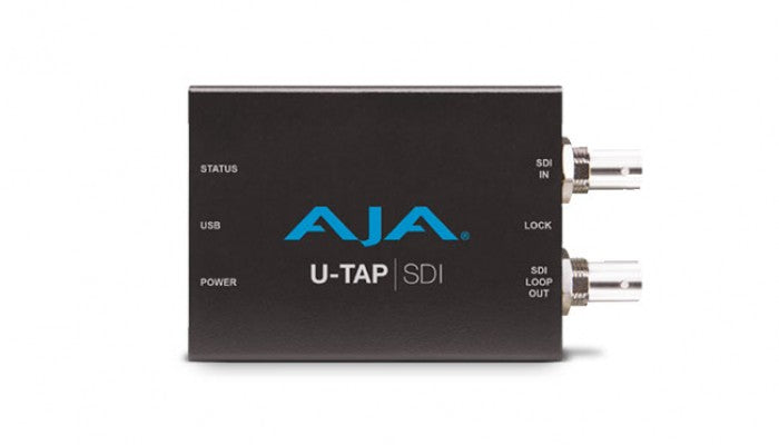 AJA U-TAP SDI HD/SD USB 3.0 Capture Device Front