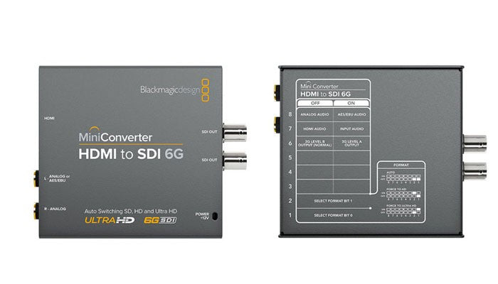 Blackmagic Mini Converter - HDMI to SDI 6G