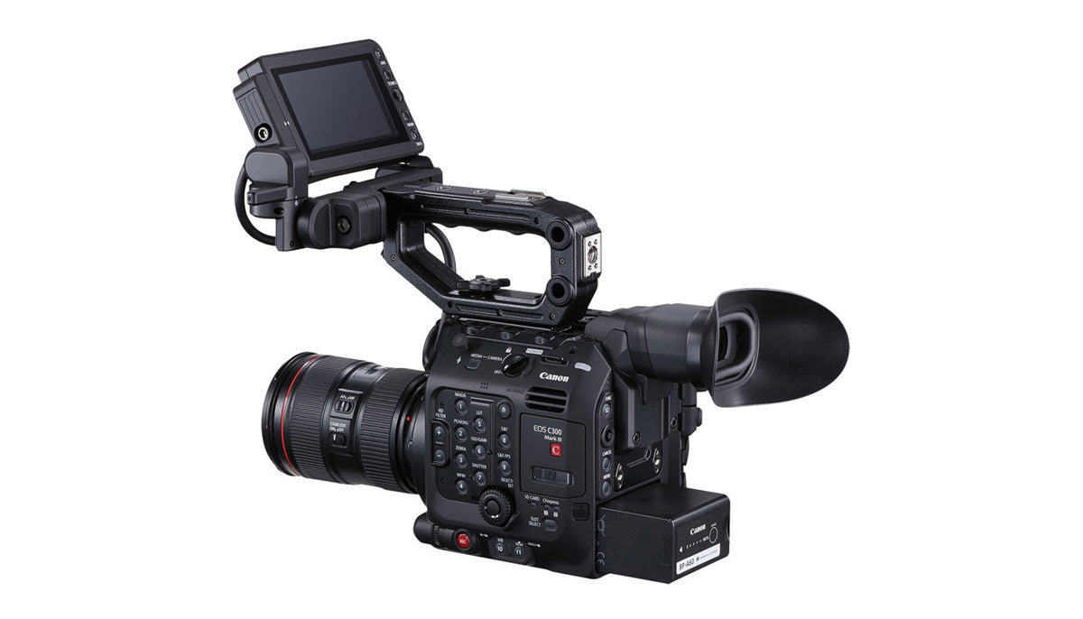 Canon EOS C300 Mark III EF Mount Digital Cinema Camera Body + 512GB CFexpress Card + Reader