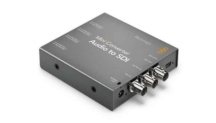 Blackmagic Mini Converter - Audio to SDI 2 Hero