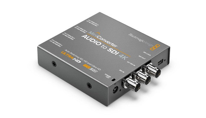 Blackmagic Mini Converter - Audio to SDI 4K Hero
