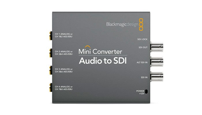 Blackmagic Mini Converter - Audio to SDI 2 Front