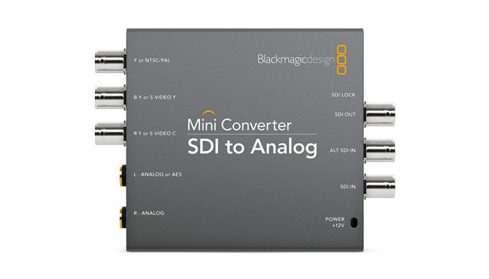 Blackmagic Design Mini Converter - SDI to Analog Front
