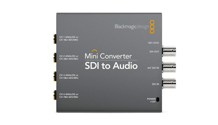 Blackmagic Mini Converter SDI to Audio Front