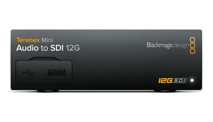 Blackmagic Teranex Mini - Audio to SDI 12G Front
