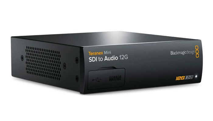 Blackmagic Teranex Mini - SDI to Audio 12G Hero
