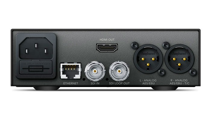 Blackmagic Teranex Mini - SDI to HDMI 12G rear